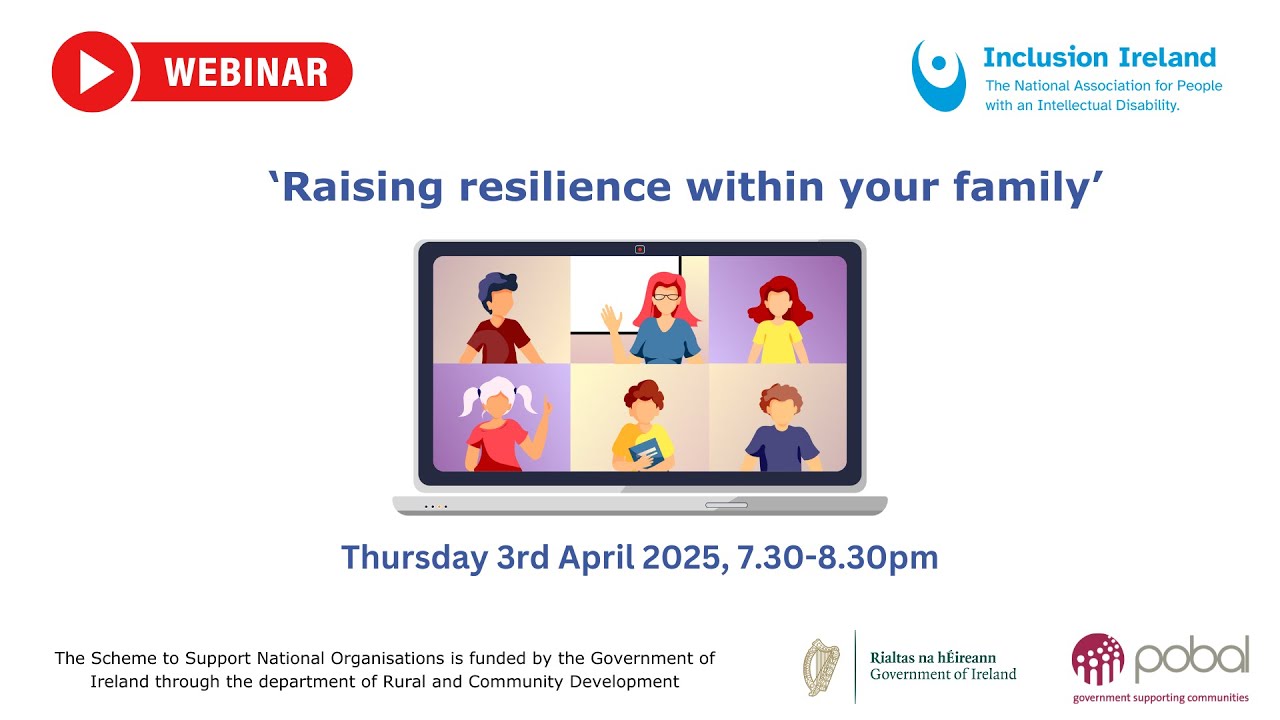 Webinar: Raising resilience within your family