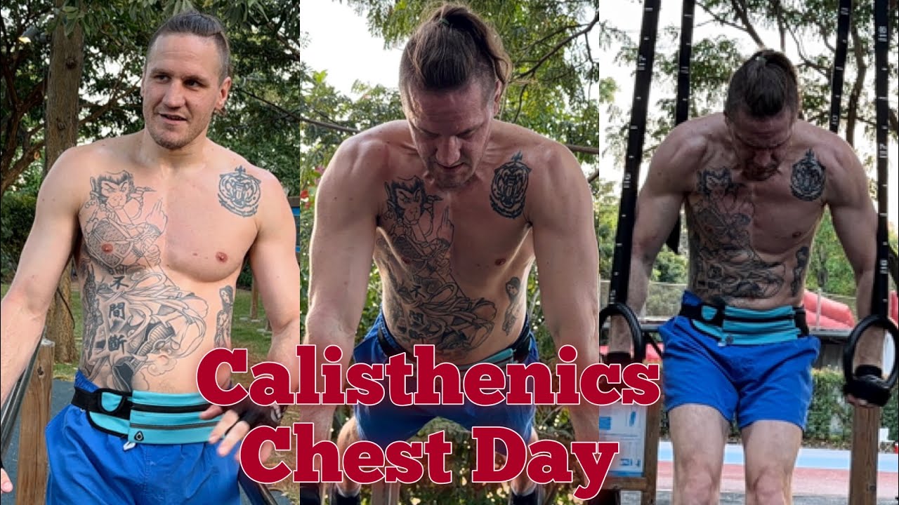 Bangkok Calisthenics Park Training 