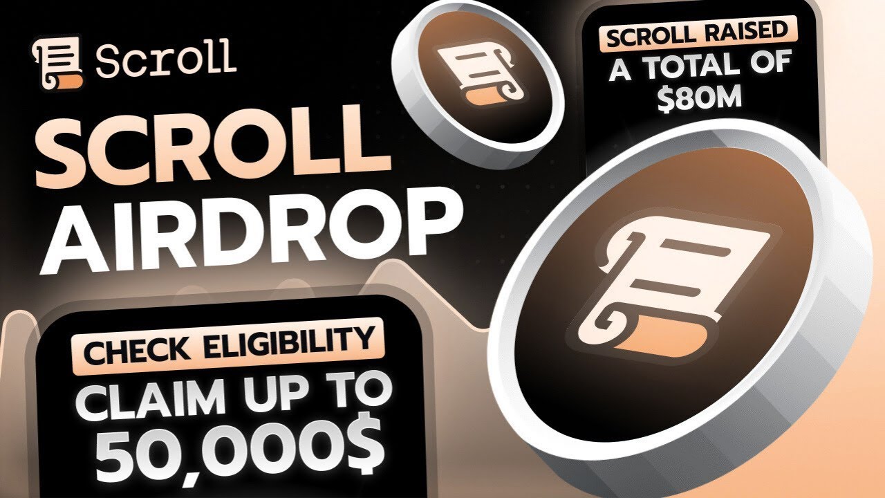 SCROLL Airdrop : Crypto Airdrop $50,000 worth of $SCR Tokens