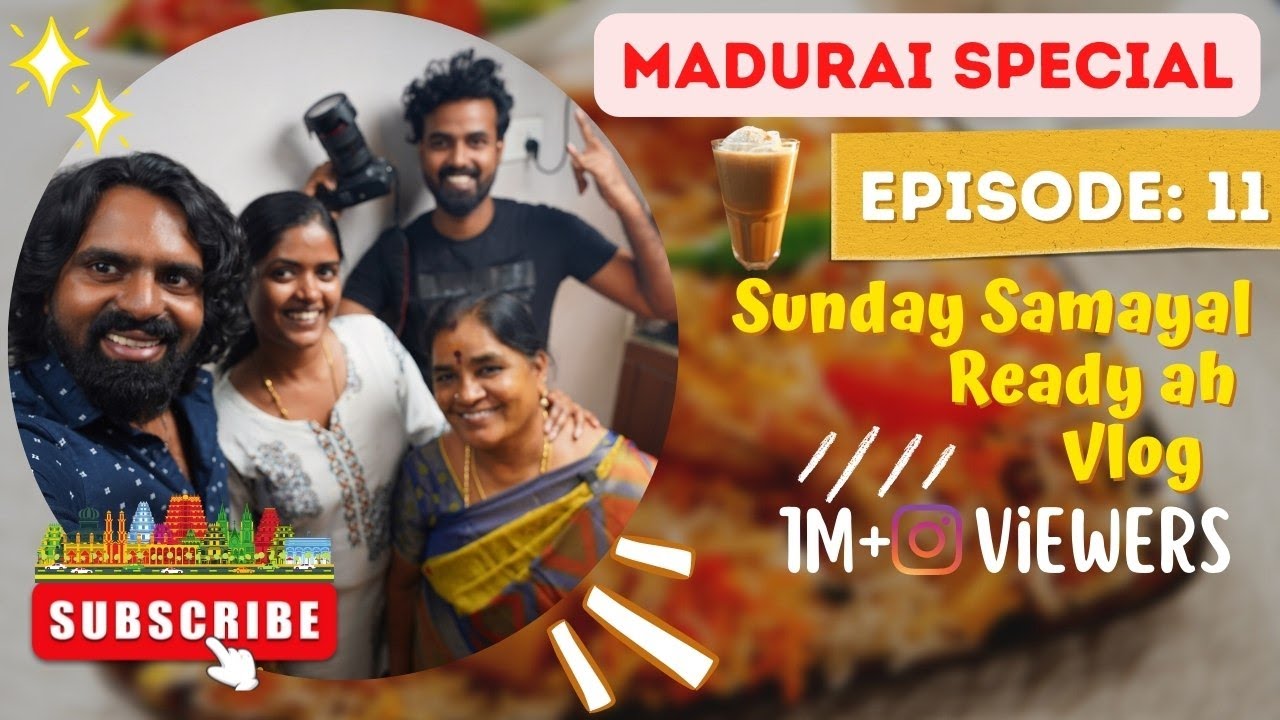 Sunday Samayal Ready ah Vlog | Madurai Special 😍 Ep:11 #sundaysamayal   #lattoskitchen  #gowtisowbi