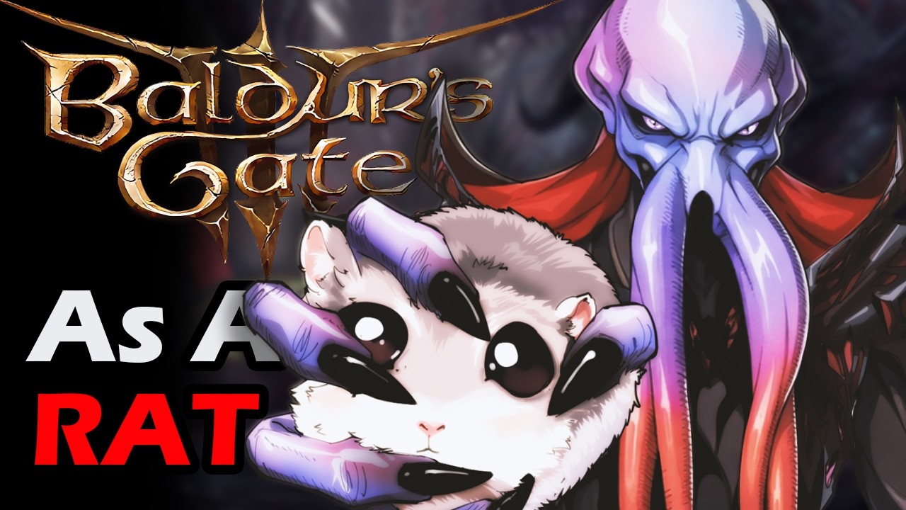Can you Beat Baldur's Gate 3 as a Rat?