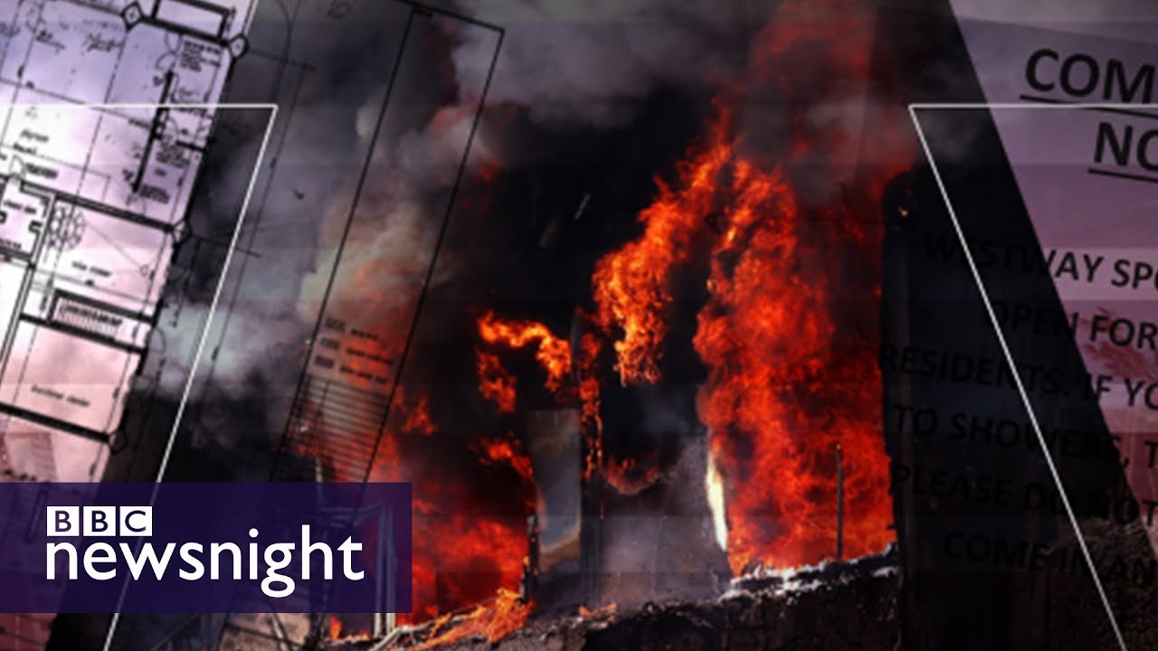 Why did the fire at Grenfell Tower spread so quickly? - BBC Newsnight