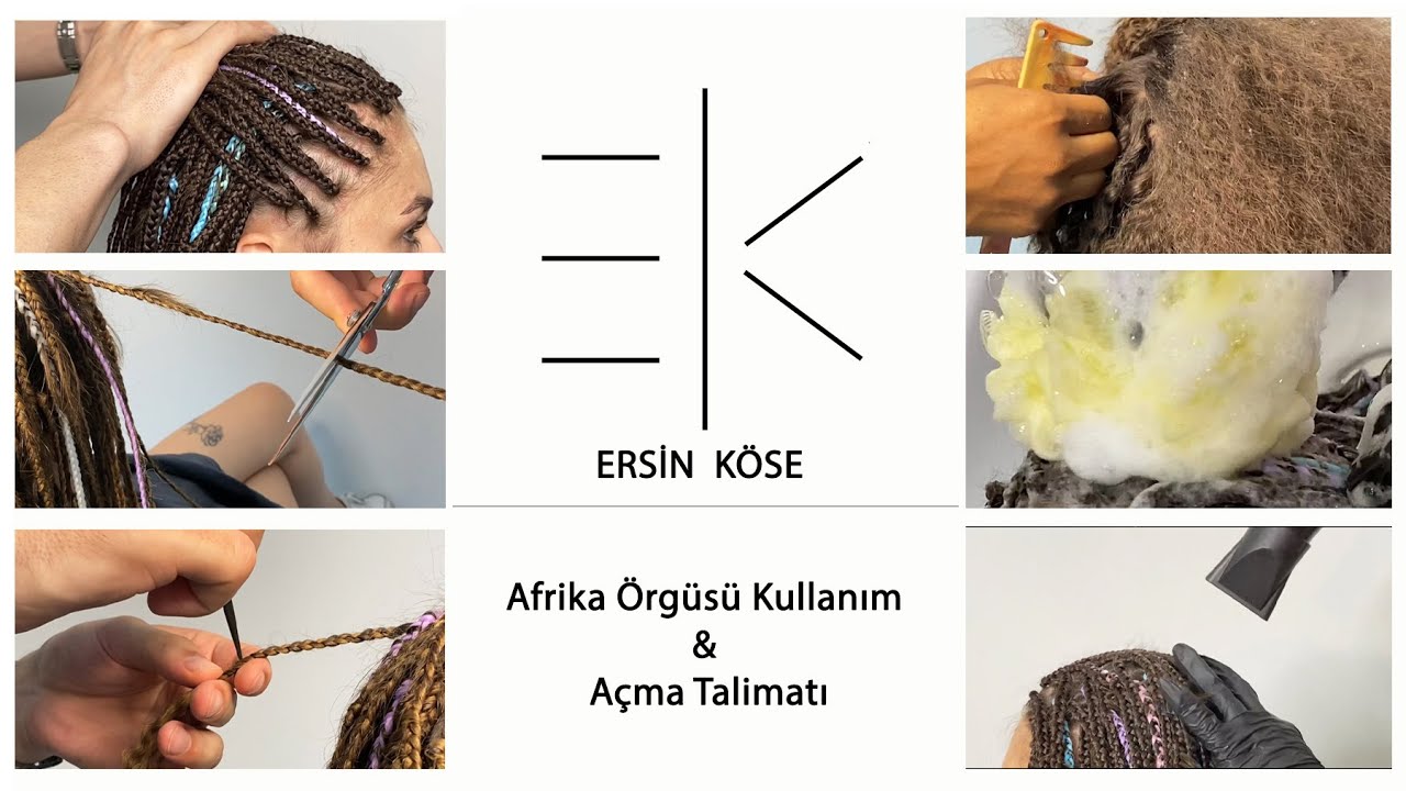 Afrika Örgüsü Kullanım & Açma Talimatı