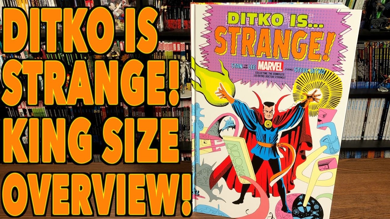 Ditko is Strange! King Size Hardcover Overview!