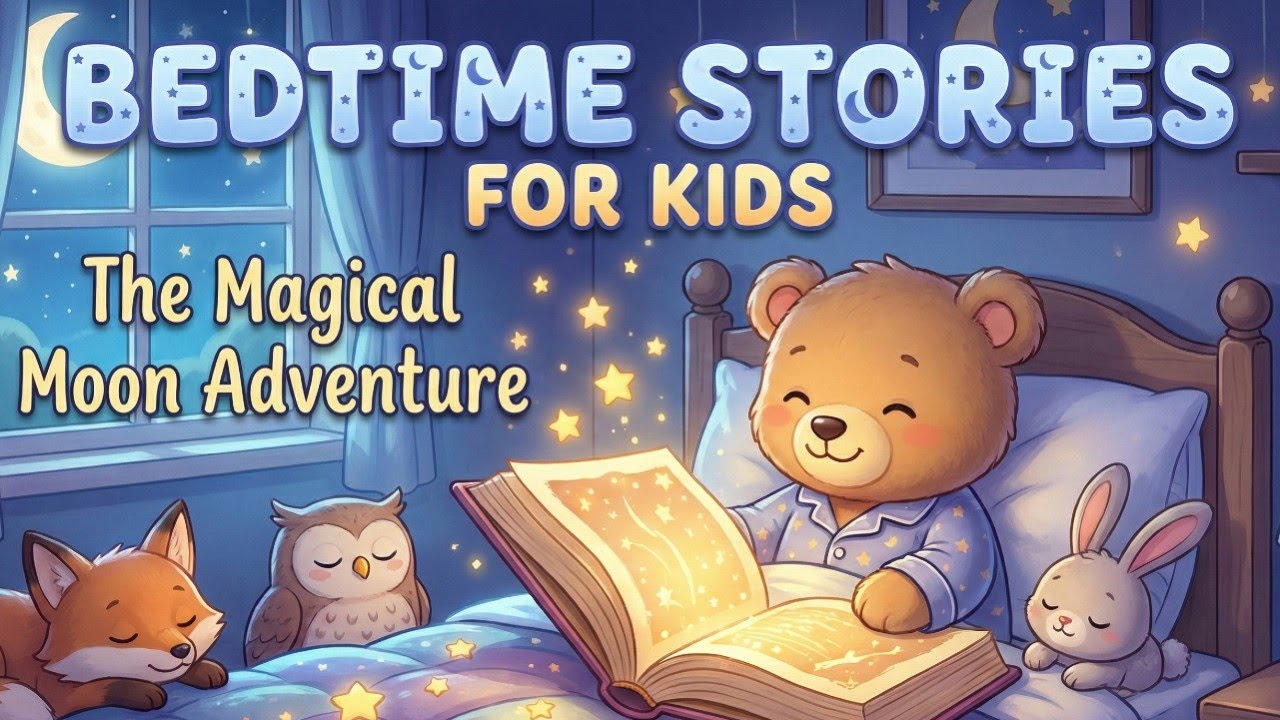 🚂 The Midnight Train to Dreamland | Cozy Sleep Story for Kids💤
