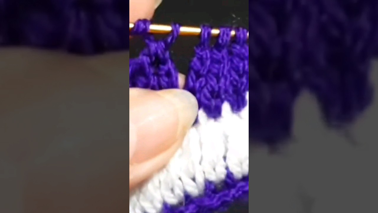 WOW!!!Super Easy Tunisian Knitting #knittinglife #knitting #tunisian #easy #easyknittingpattern