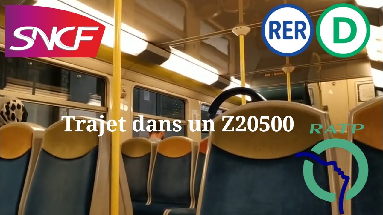 (RER D) Trajet dans un Z20500 entre Châtelet-Les Halles et Gare du Nord