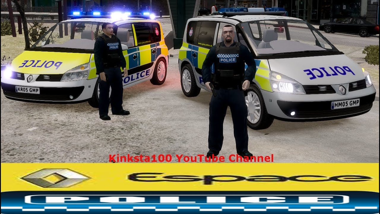 British Police Renault Espace Mods GTA IV