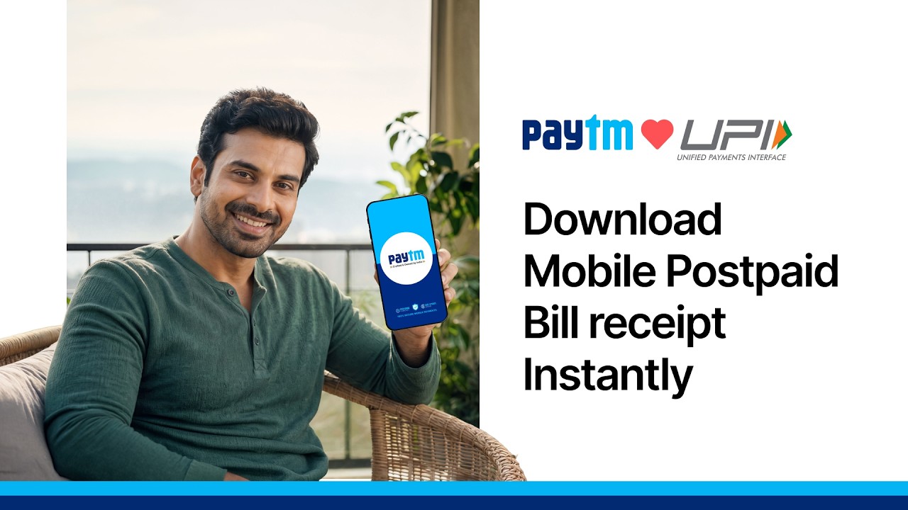 How to Get Your Postpaid Mobile Recharge Receipt on Paytm (Step-by-Step) 📲 | @paytm #shorts