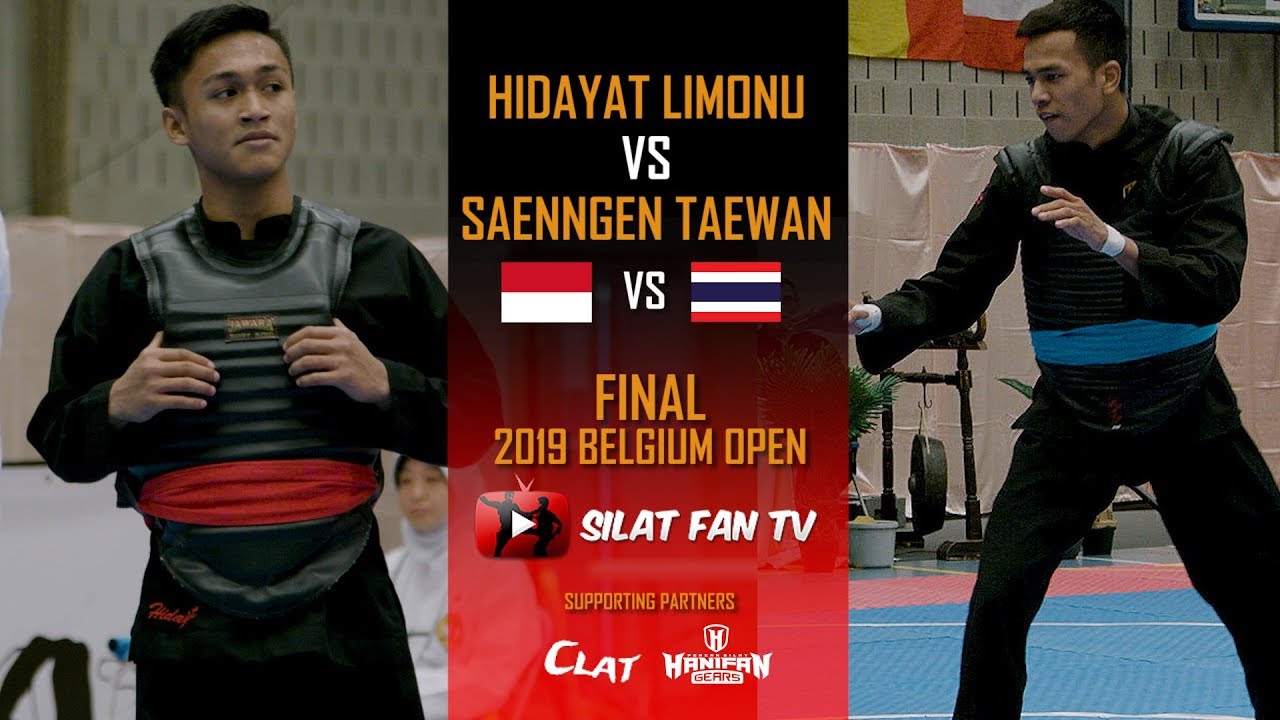 HIDAYAT LIMONU V SAENNGEN TAEWAN | 2019 PENCAK SILAT BELGIUM OPEN