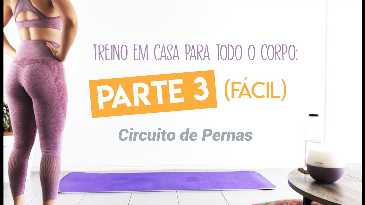 Definir Pernas e Glúteos | Treino em Casa (iniciantes)