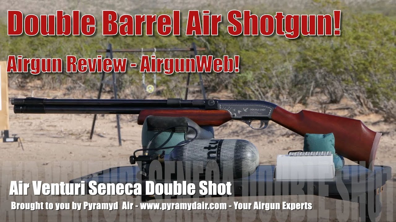 Seneca Double Shot, Double Barrel Air Shotgun - WARNING GRAPHIC CONTENT - Airgun Review by AirgunWeb