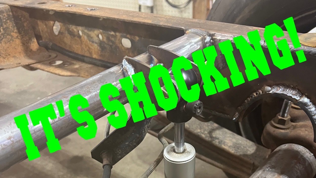 DIY C-Notch and shock relocation on my 1991 Chevy C1500 Obs lowered truck