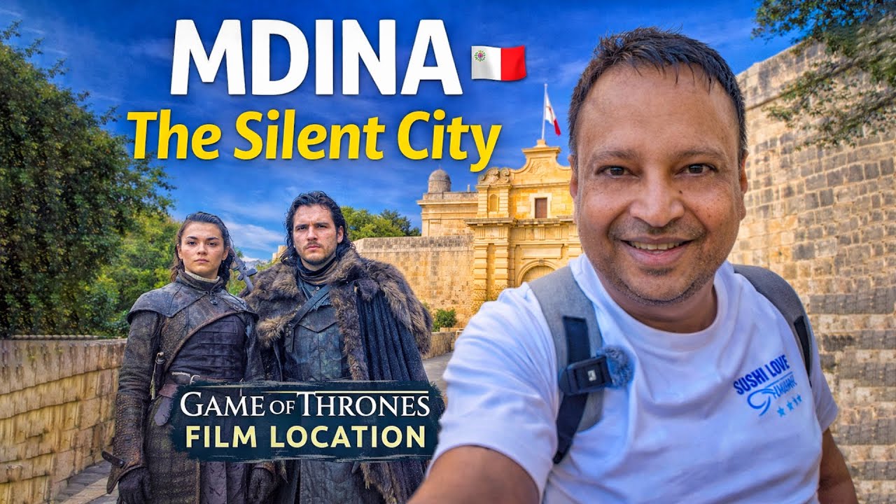 Я побывал на Мальте, где снимались «Игра престолов» и «Гладиаторы 2»! 🇲🇹