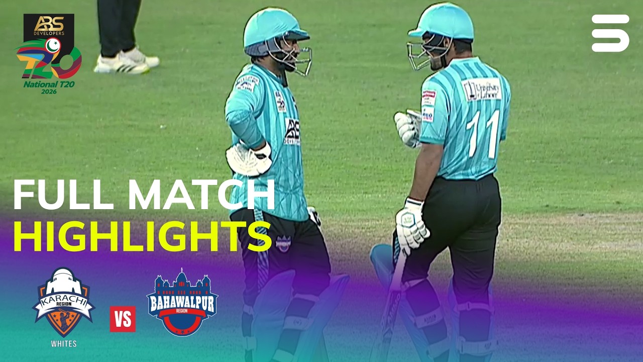Full Match Highlights | Karachi VS Bahawalpur | Match 05 |ABS Developers National T20Cup2026 |MZA1U