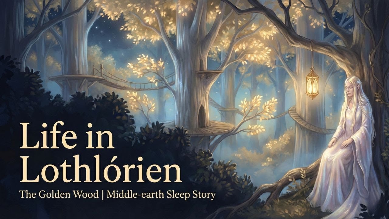 Life in Lothlorien: The Golden Wood | Middle-earth | LOTR Lore For Sleep