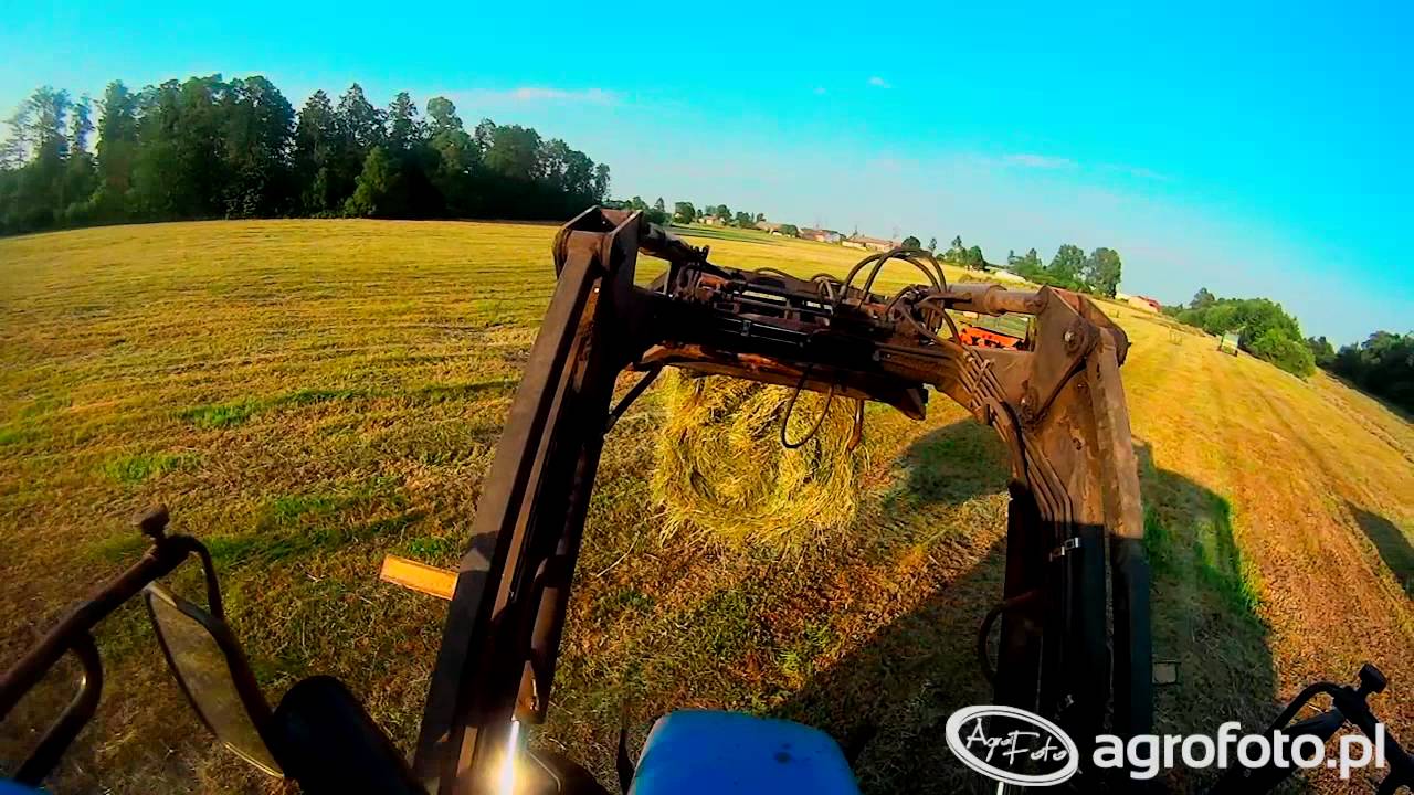 Sianokiszonka 2015 - Zwożenie i owiajanie bel || New Holland, Zetor, MTZ ||
