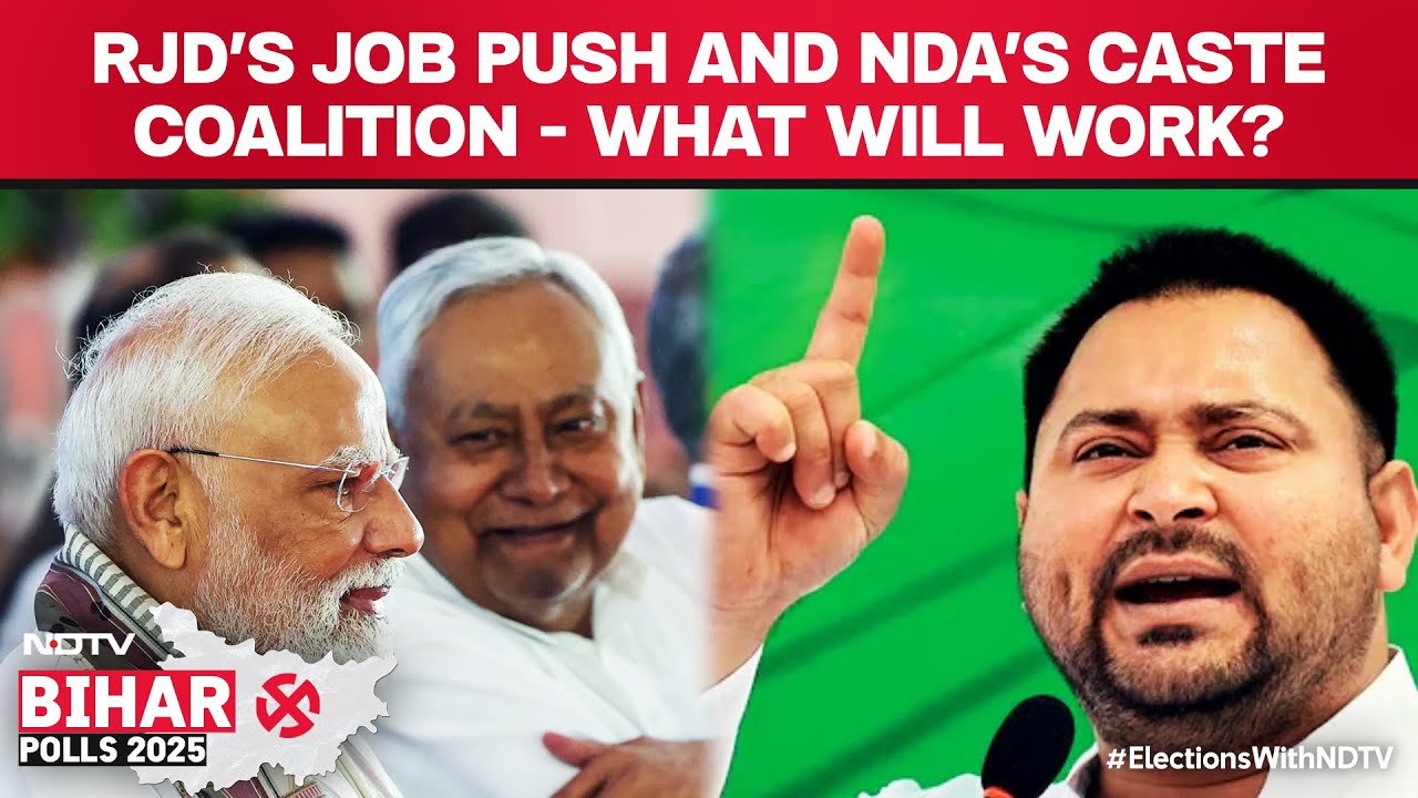 Bihar Elections | Battleground Bihar: RJD's Job Push And NDA's Caste Coalition - What Will Work?