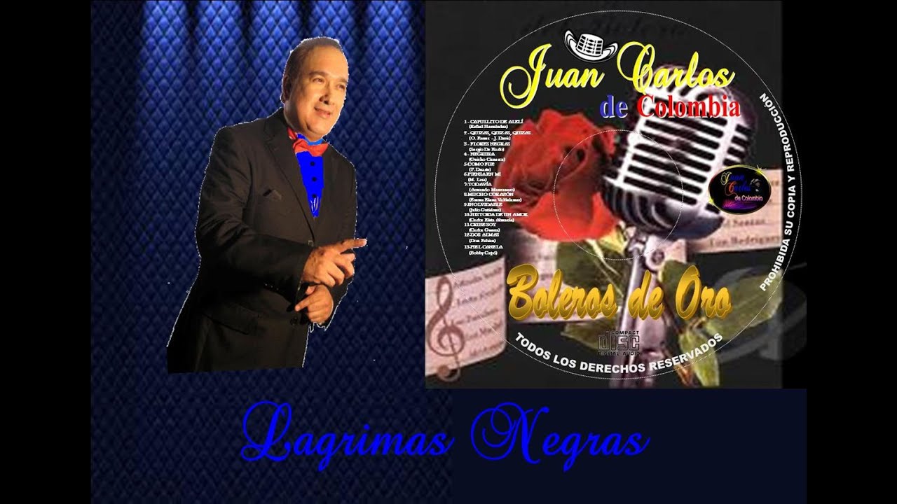 LAGRIMAS NEGRAS  - JUAN CARLOS DE COLOMBIA