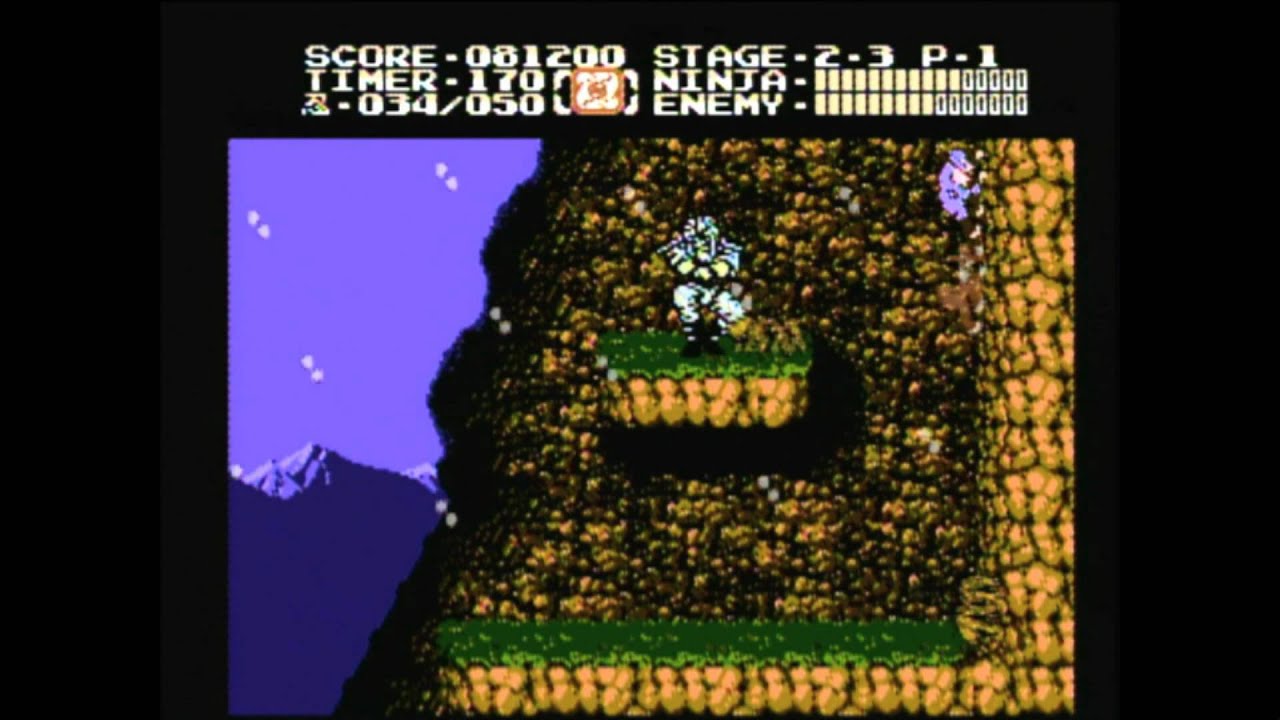 CGRundertow - Обзор видеоигры NINJA GAIDEN II: THE DARK SWORD OF CHAOS для NES