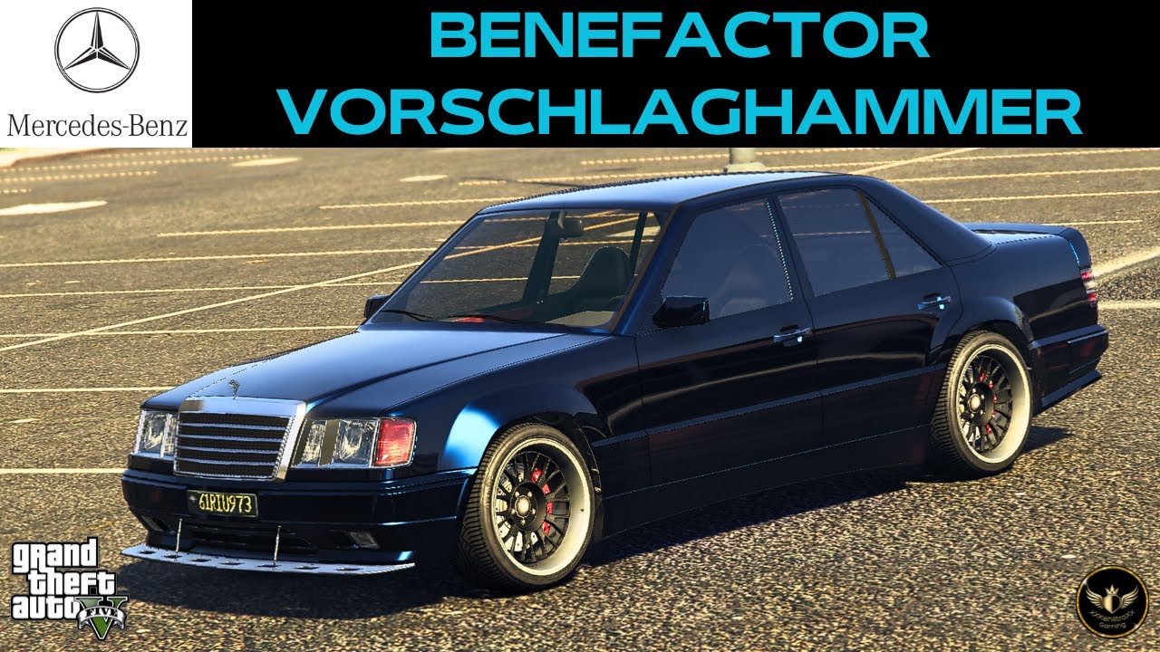 Benefactor Vorschlaghammer Car Customization (Mercedes-Benz W124) | GTA 5 Online