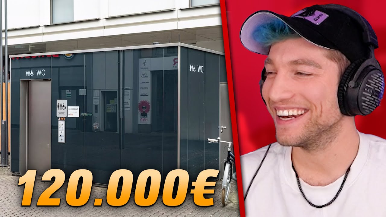 Wegen Influencern (Rewi) muss Klo teuer bewacht werden