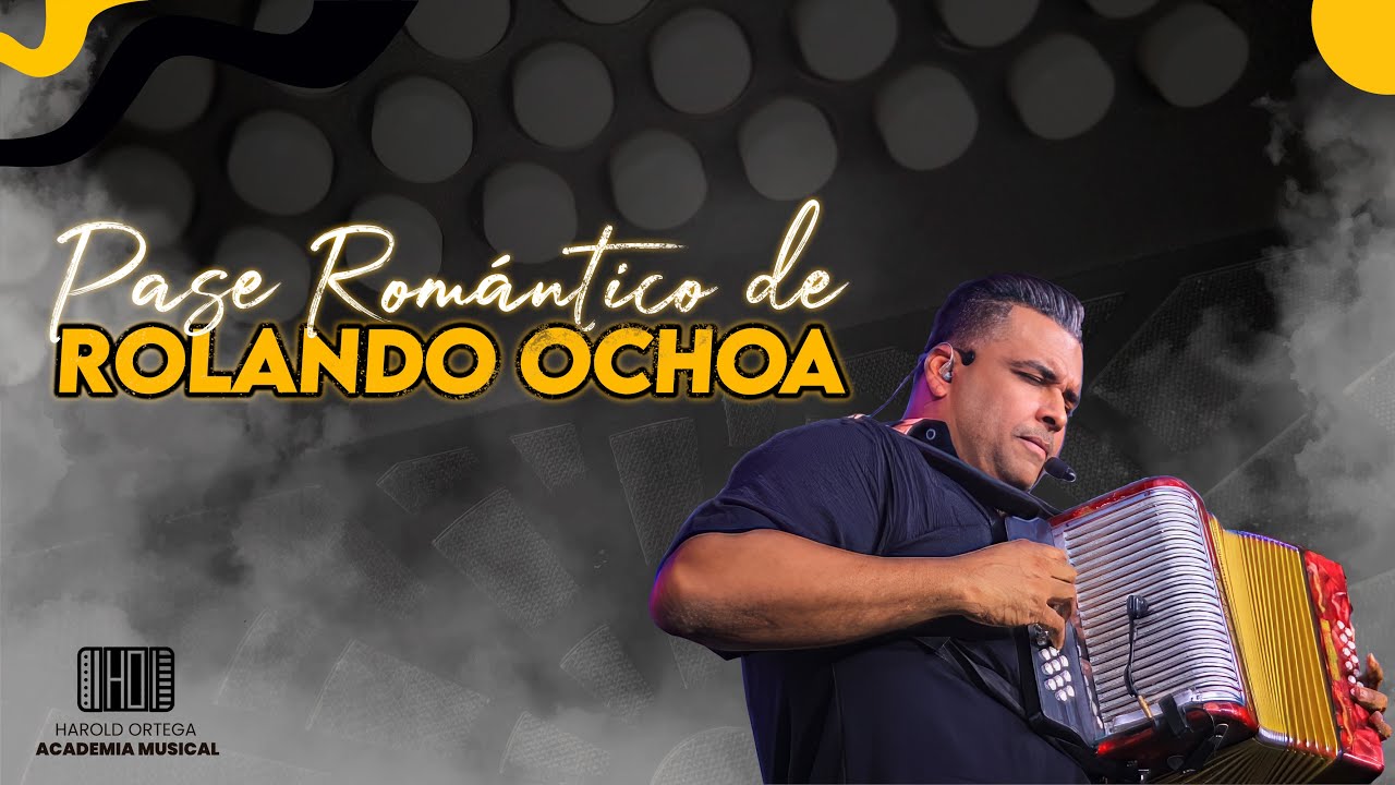 Pase romántico (celestial) Rolando Ochoa (Tutorial Correcto acordeón vallenato) Paso a Paso