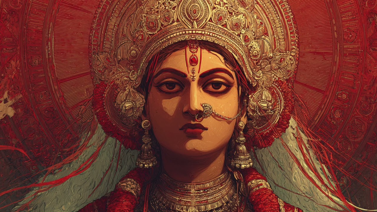 Beautiful Durga Mantra | Traditional Indian Instruments & Peaceful Chanting 🌺🙏✨