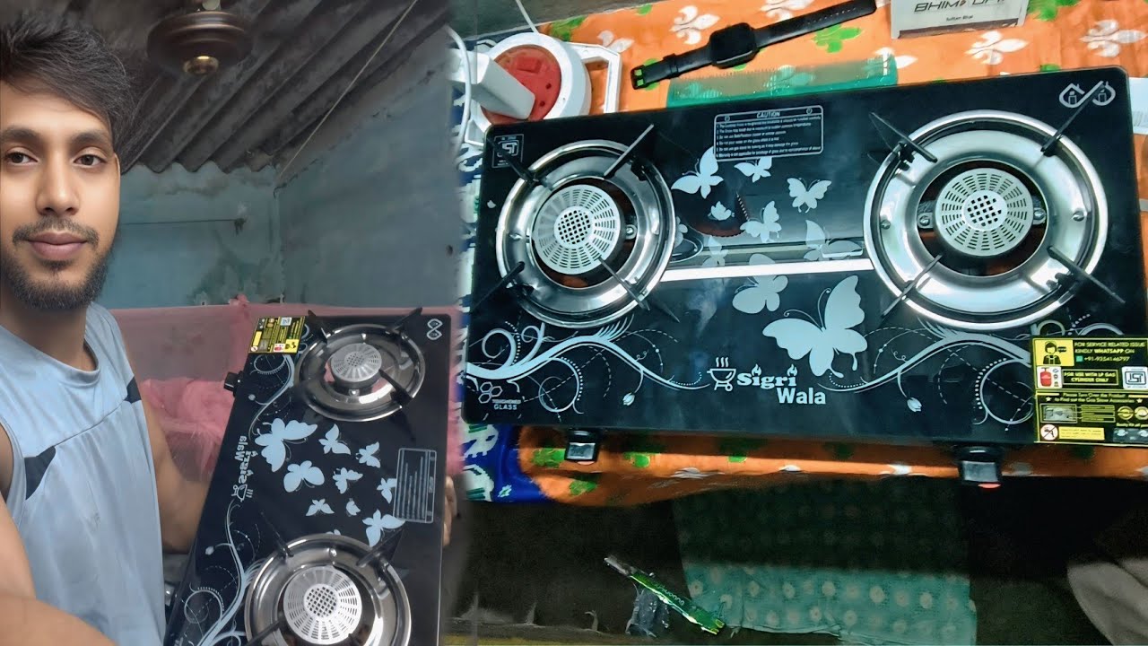 sigri wala gas stove review  flipkart ।  অল্প বাজেটে গ্লাস চুলহা জানিনা কেমন হবে ? 