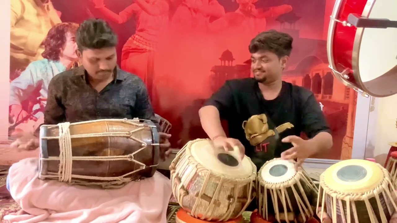 saat suron ke taar ban gaye. Sonag/ cover ￼ Dholk ￼/Sanket Ambadkar / tabla satvik sonar