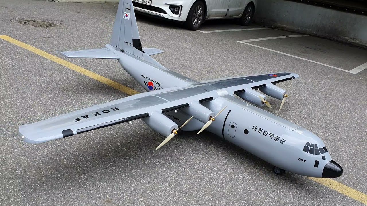 DIY C-130 hercules RC airplane_ 3,250mm(128