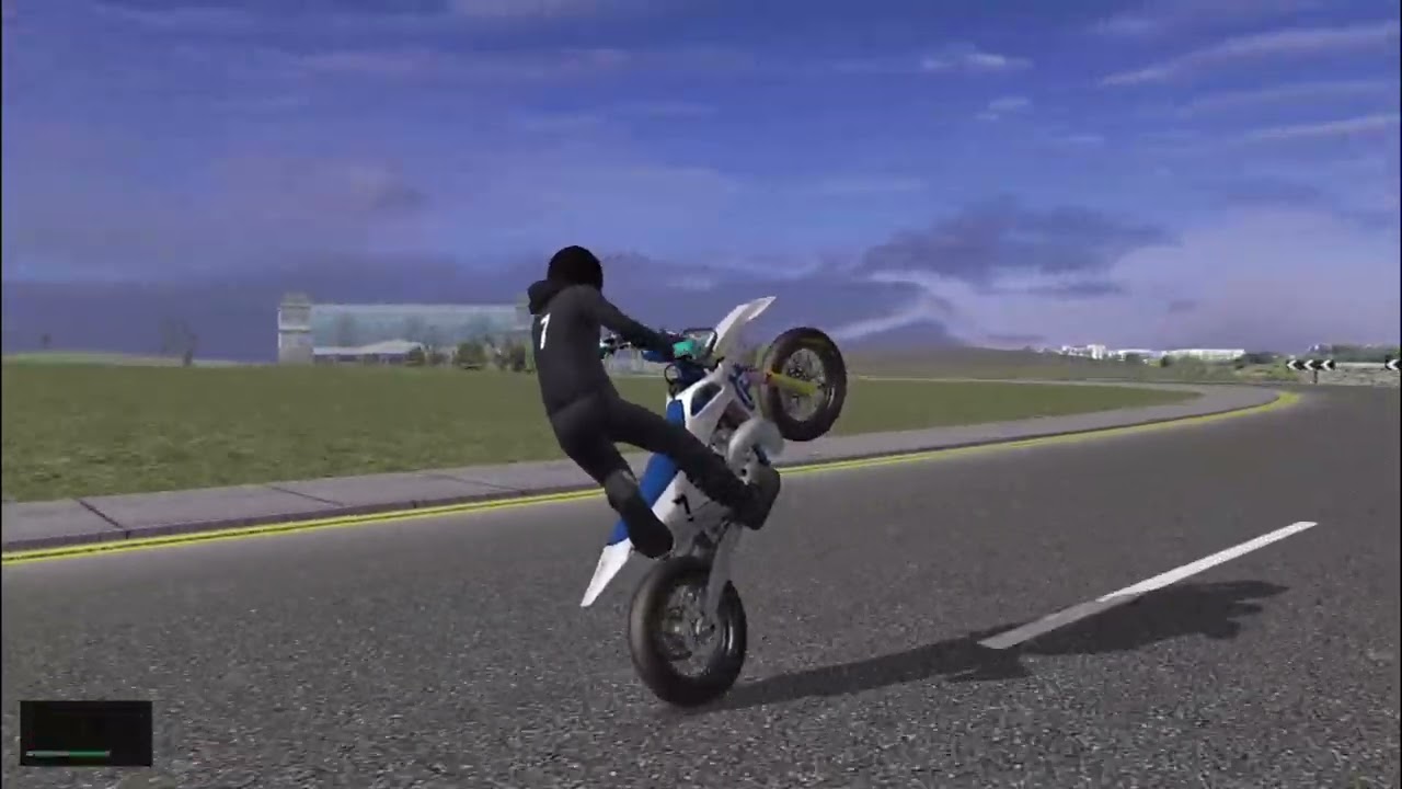 POWER WHEELIE HUSQVARNA TC 125  *Wheelie training*