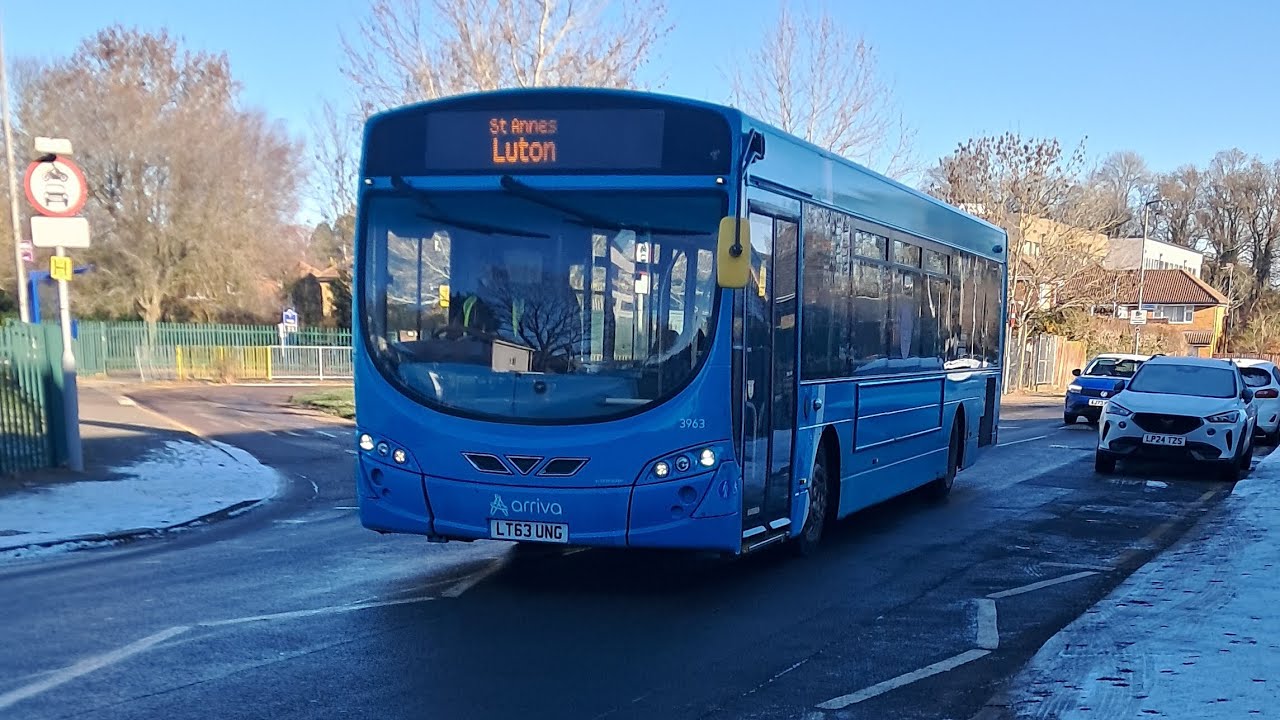 *Nice ride* on arriva volvo B7RLE Wright Eclipse 2 3963 LT63 UNG on route 12