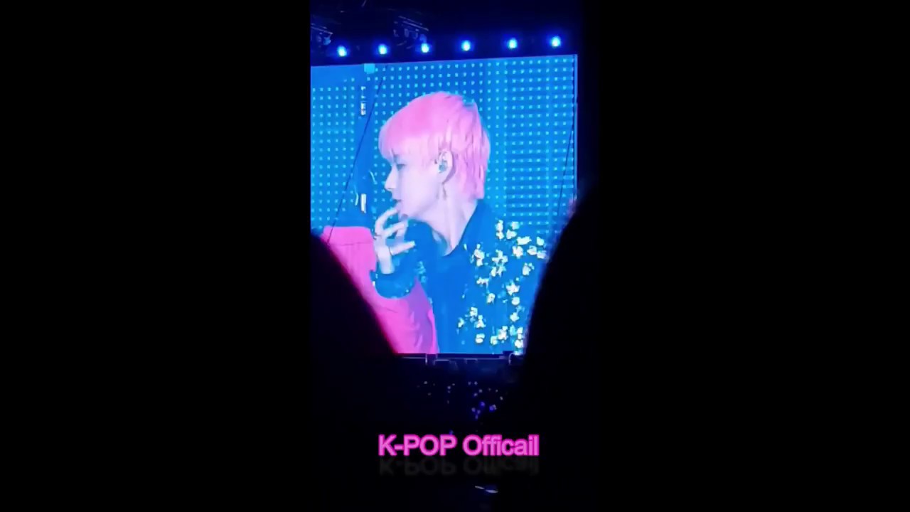 180826 - DAY 2_ SINGULARITY - TAEHYUNG [Fancam] @ BTS WORLD TOUR Love Yourself in Seoul