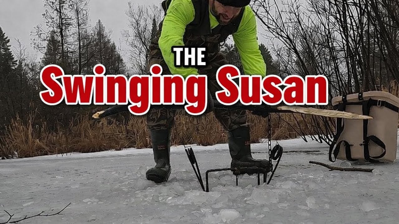 Приманка «Swinging Susan»: убойная оснастка для ловли на замерзших ручьях!