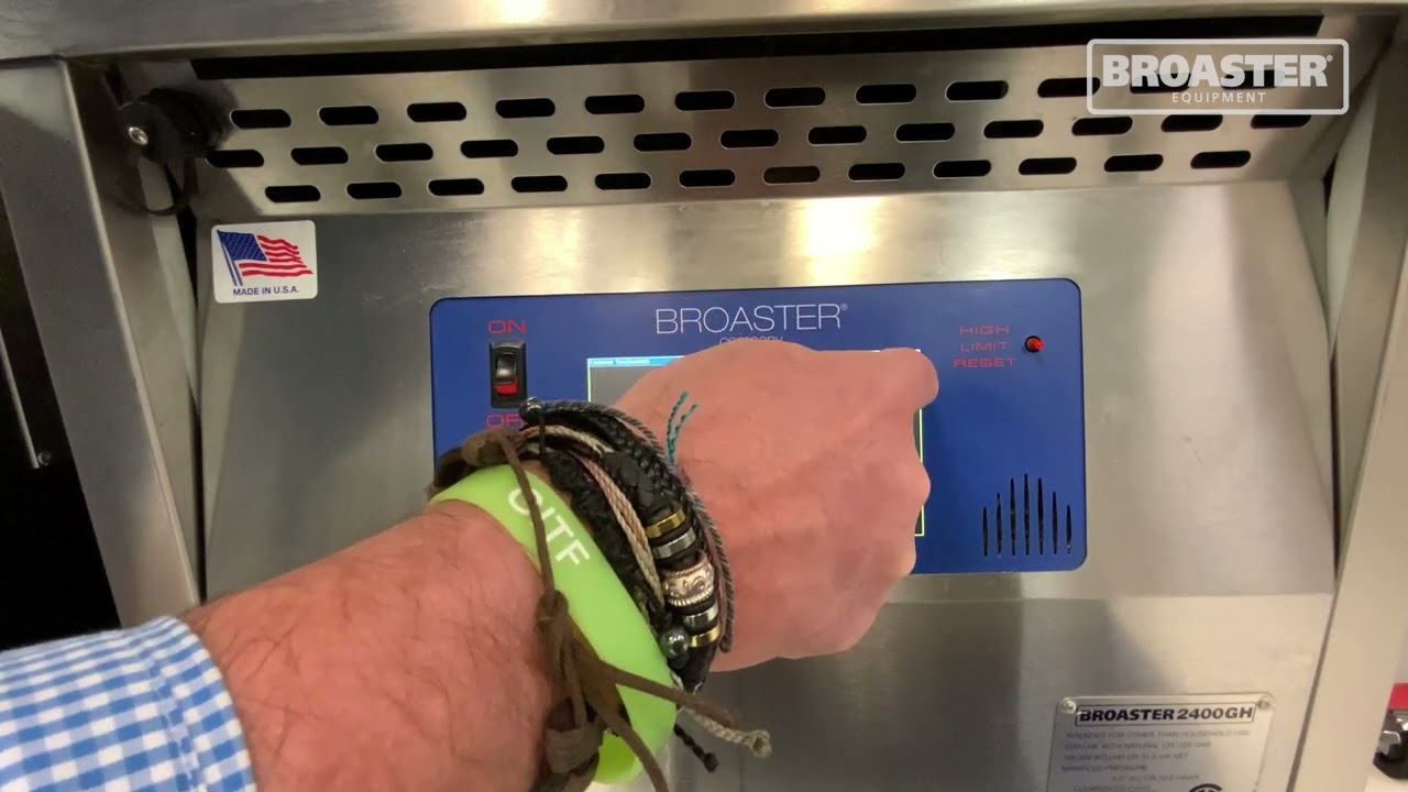 Broaster Pressure Fryer - Operator Troubleshooting Series, SmartTouch Controller