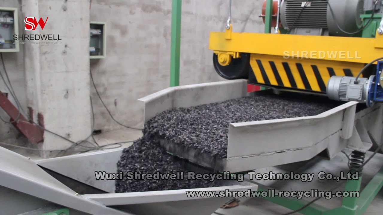 RR -135 Rasper | Secondary Shredder for Wire Free Mulch | SHREDWELL Tyre Shredders