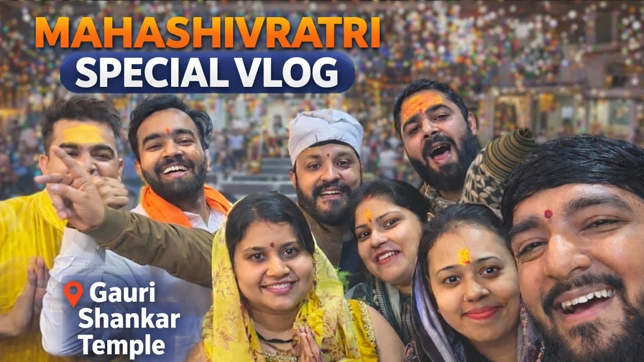 Vlog 14: MahaShivratri 2026 Celebration With Family🧿