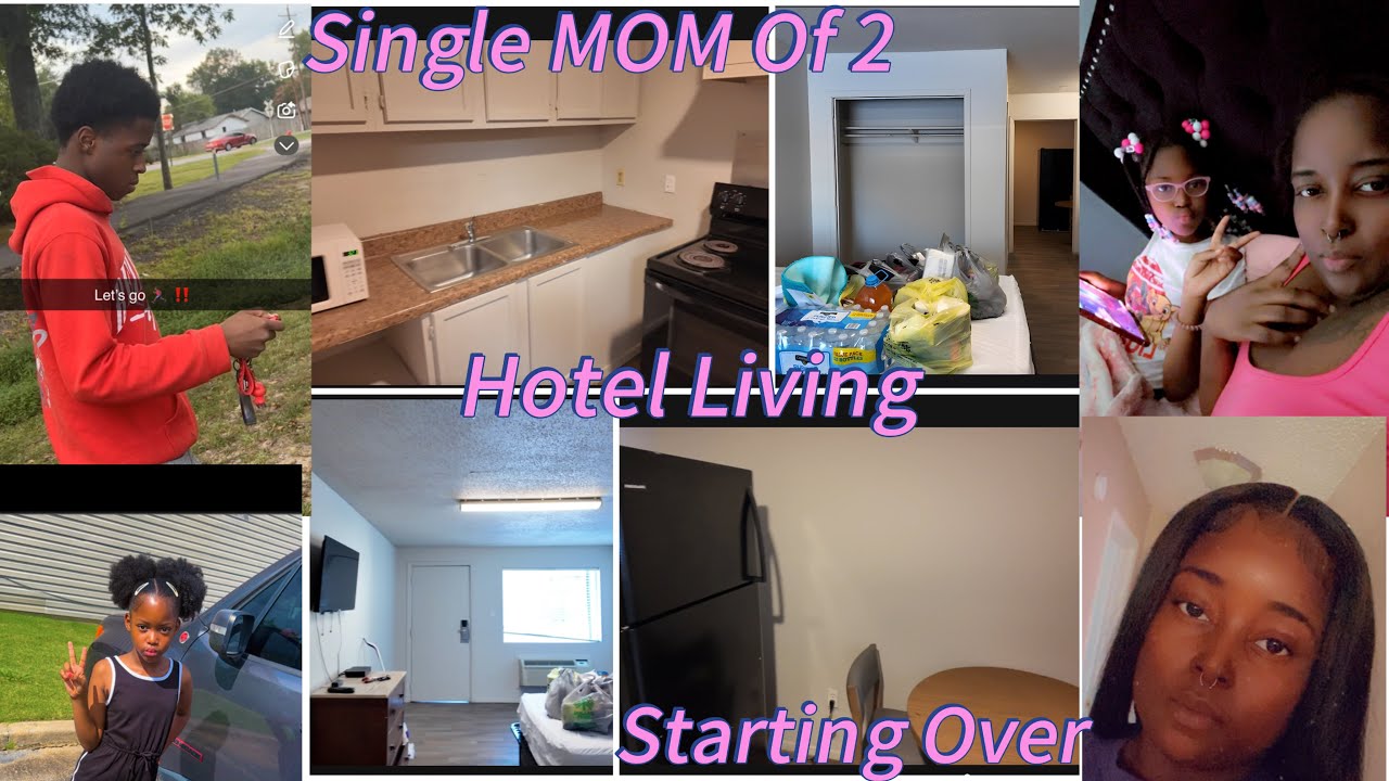 When Life Forces a Reset|Single Mom Two Kids|Temporary Hotel Life