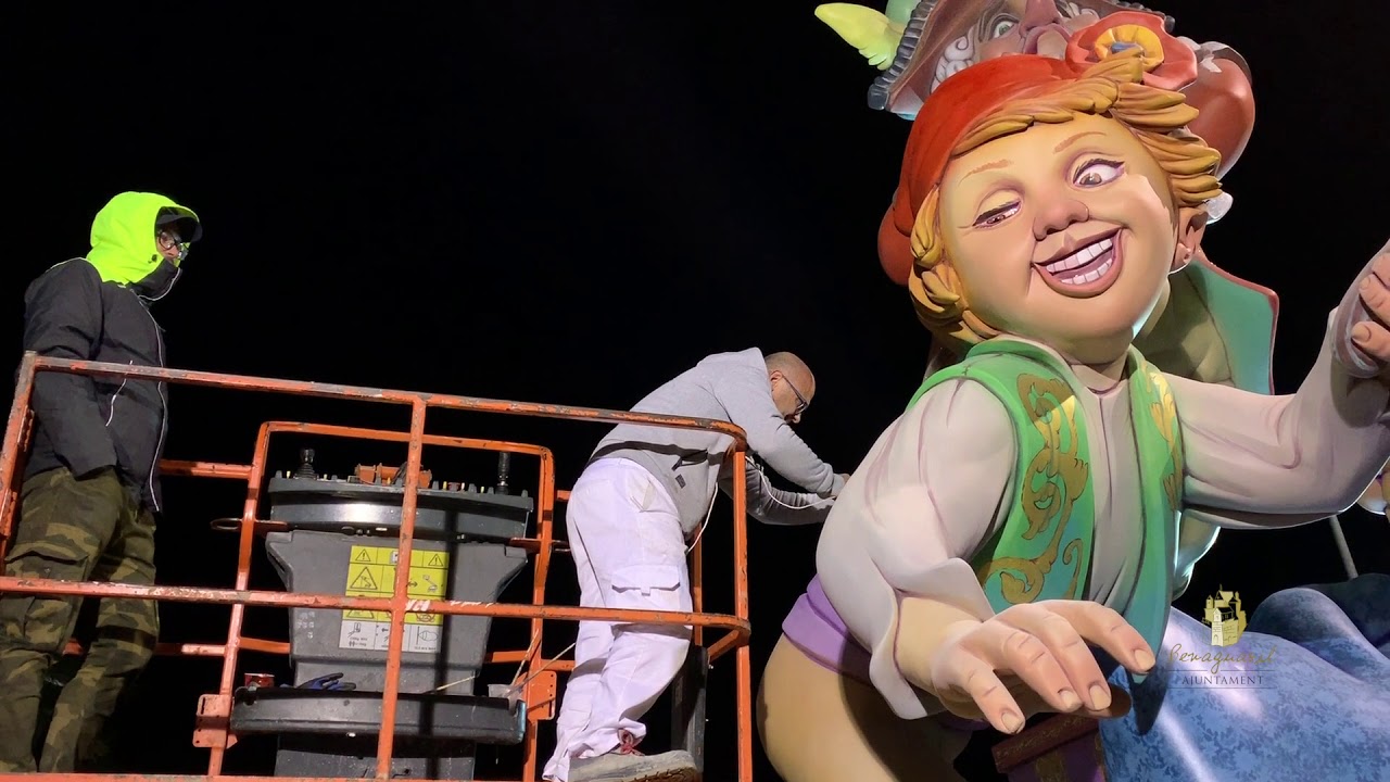 Plantà i Visita de la JLF - Falles de Benaguasil 2019