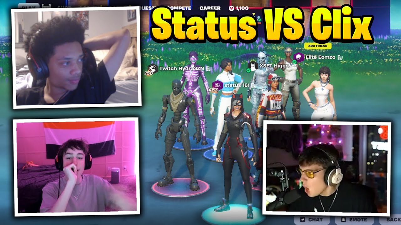 Status PeterBot Ajerss Hydra VS Higgs Twunti Clix Eomzo