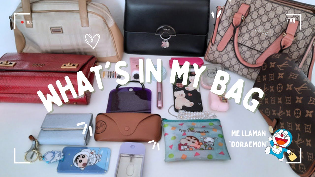 ¿QUÉ HAY EN MI BOLSO? |  EL 90% ES POR SI ACASO 👜 ME DICEN 