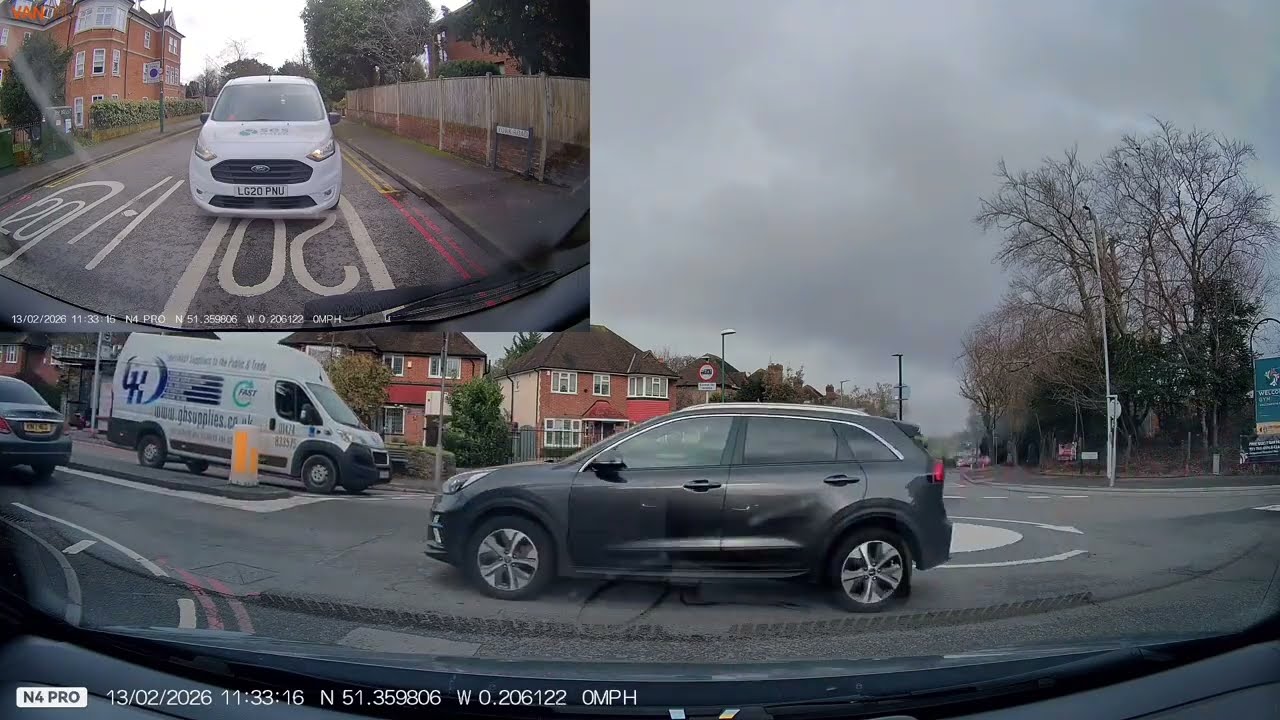 Real UK Driving Test Route - Morden Driving Test Centre - 13 Feb 2026