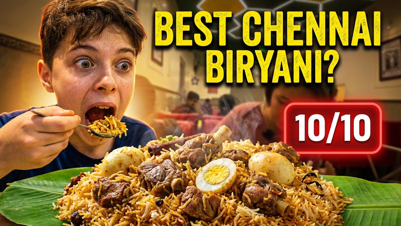 Trying Chennai’s Best Biryani?? 🤯🤯