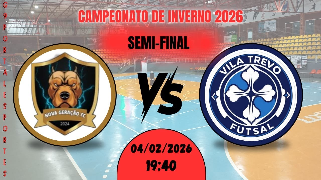 🔴 NOVA GERAÇÃO x VILA TREVO - Campeonato de verão 2026  | Semi Final