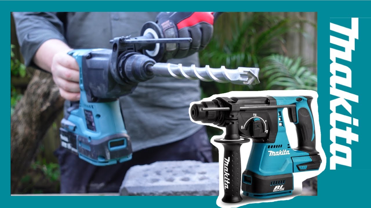 Makita DHR 242 (XRH01): обзор и тесты производительности (бесщёточный перфоратор SDS)