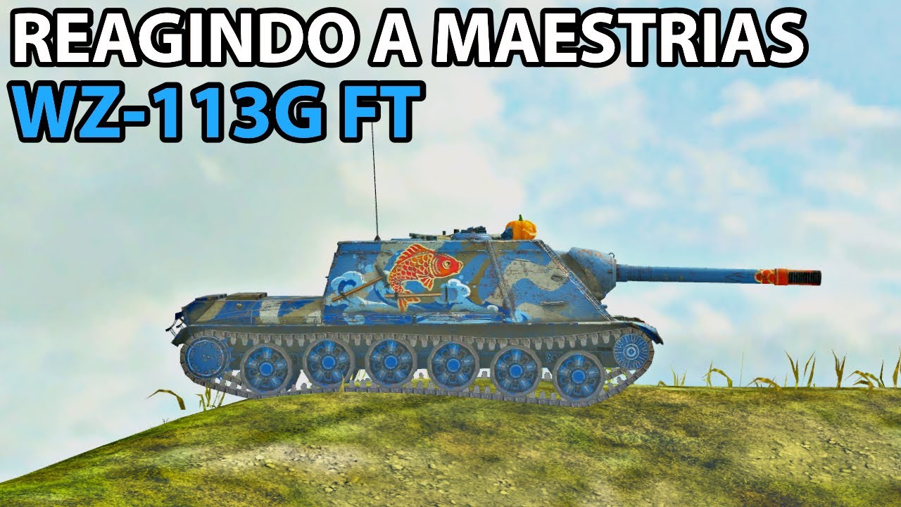 Reagindo a Maestrias | WZ-113G FT | World of Tanks Blitz
