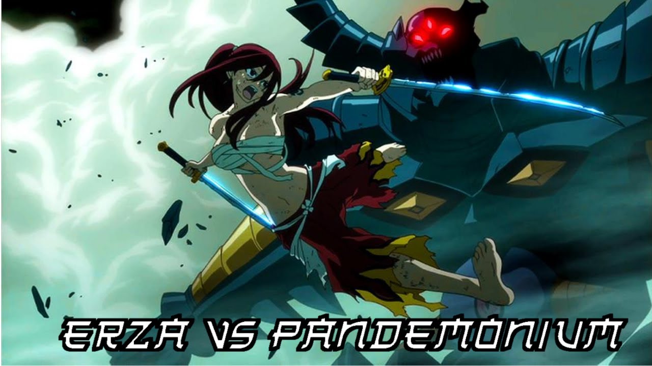 ERZA vs 100 MONSTERS | PANDEMONIUM 🆕「Fairy Tail」