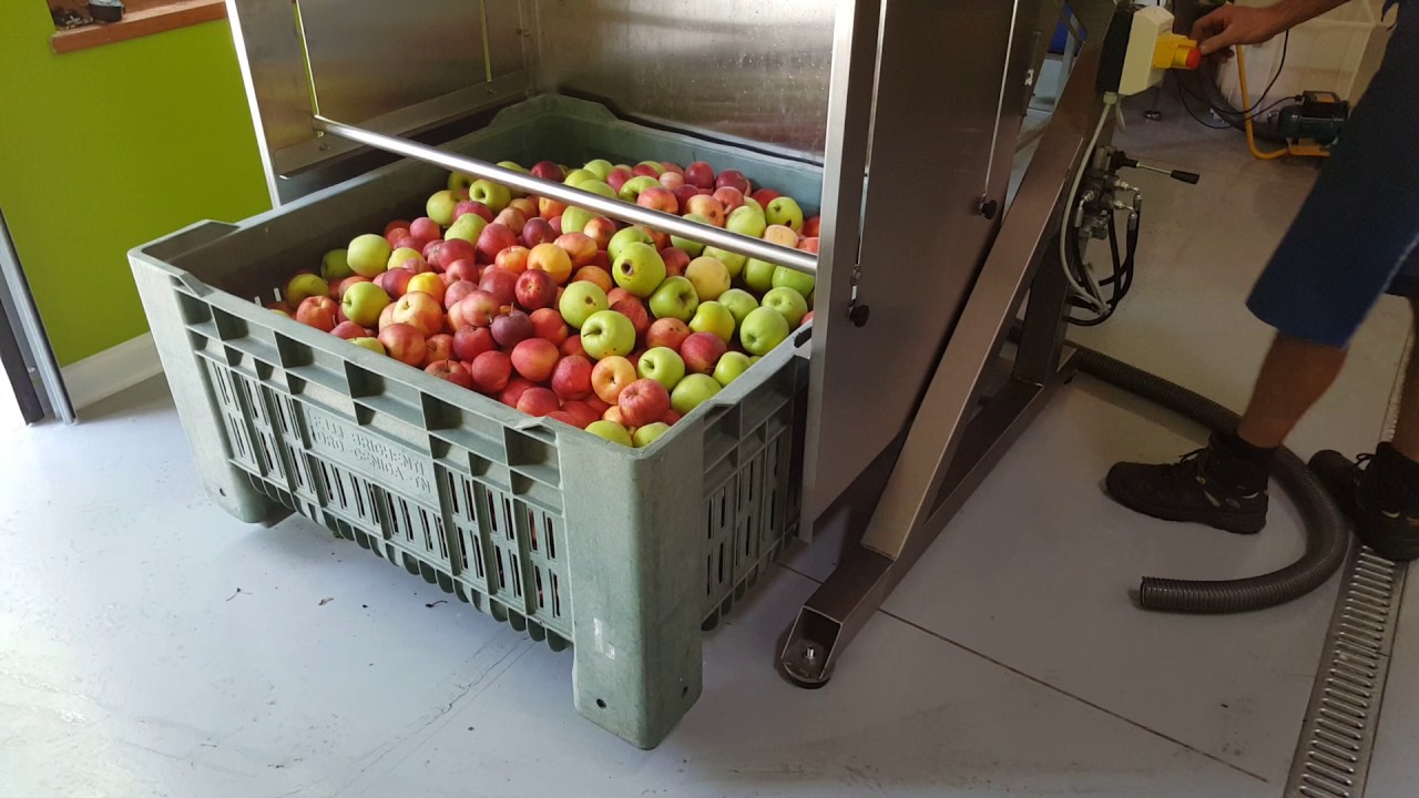 Bin tipper Frutty, Großkistenentleerung, Scarica bins