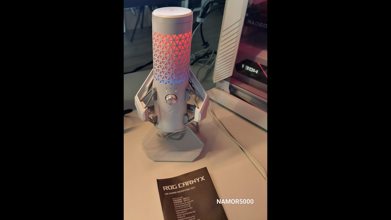 ASUS ROG Carnyx USB WHITE Gaming Microphone